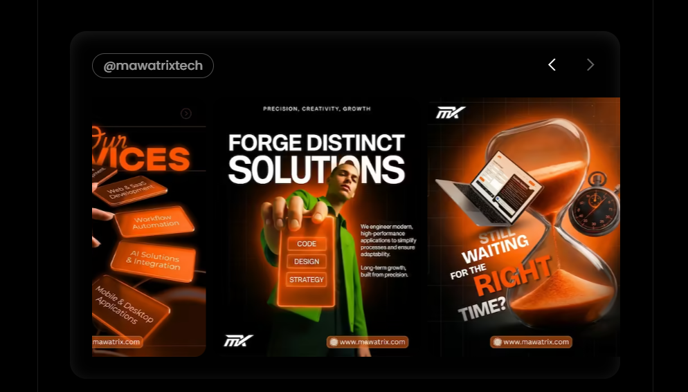 Still waiting for the right time campaign creative